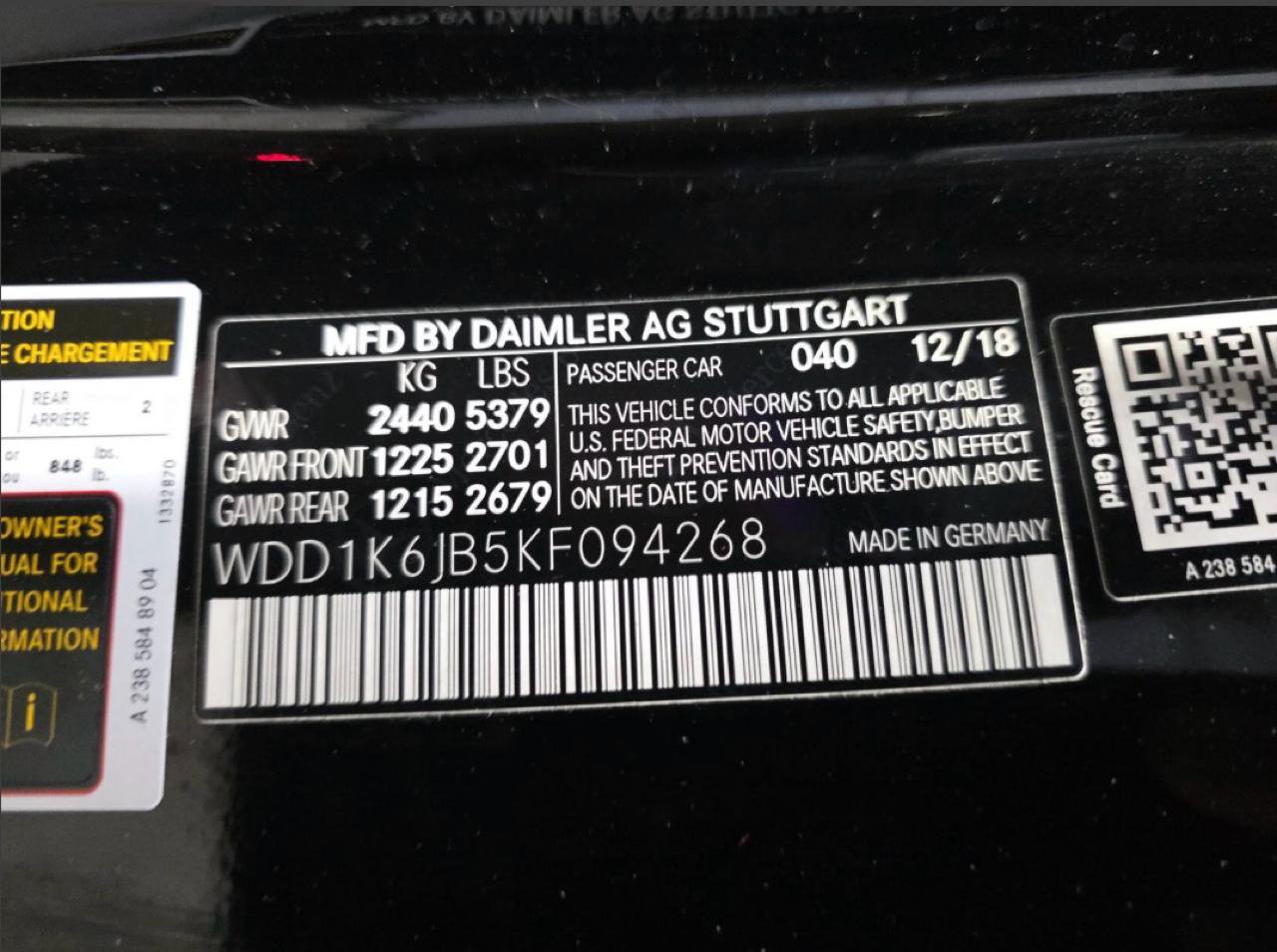 Used 2019 Mercedes-Benz E 450 4MATIC Cabriolet w/ Premium 1 Package image 8