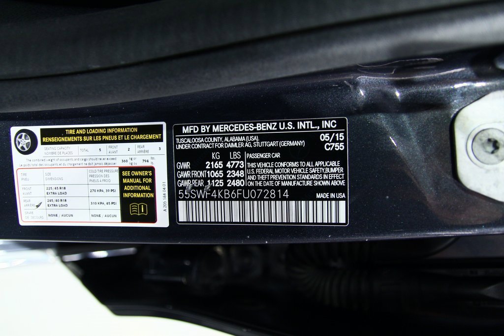 Used 2015 Mercedes-Benz C 300 4MATIC Sedan image 23