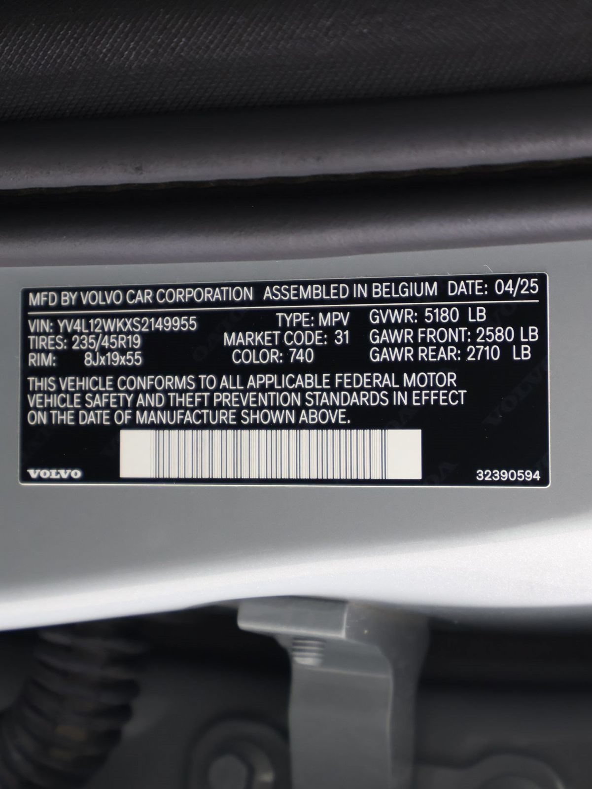 Certified 2025 Volvo V60 B5 Cross Country Plus AWD/4WD image 16