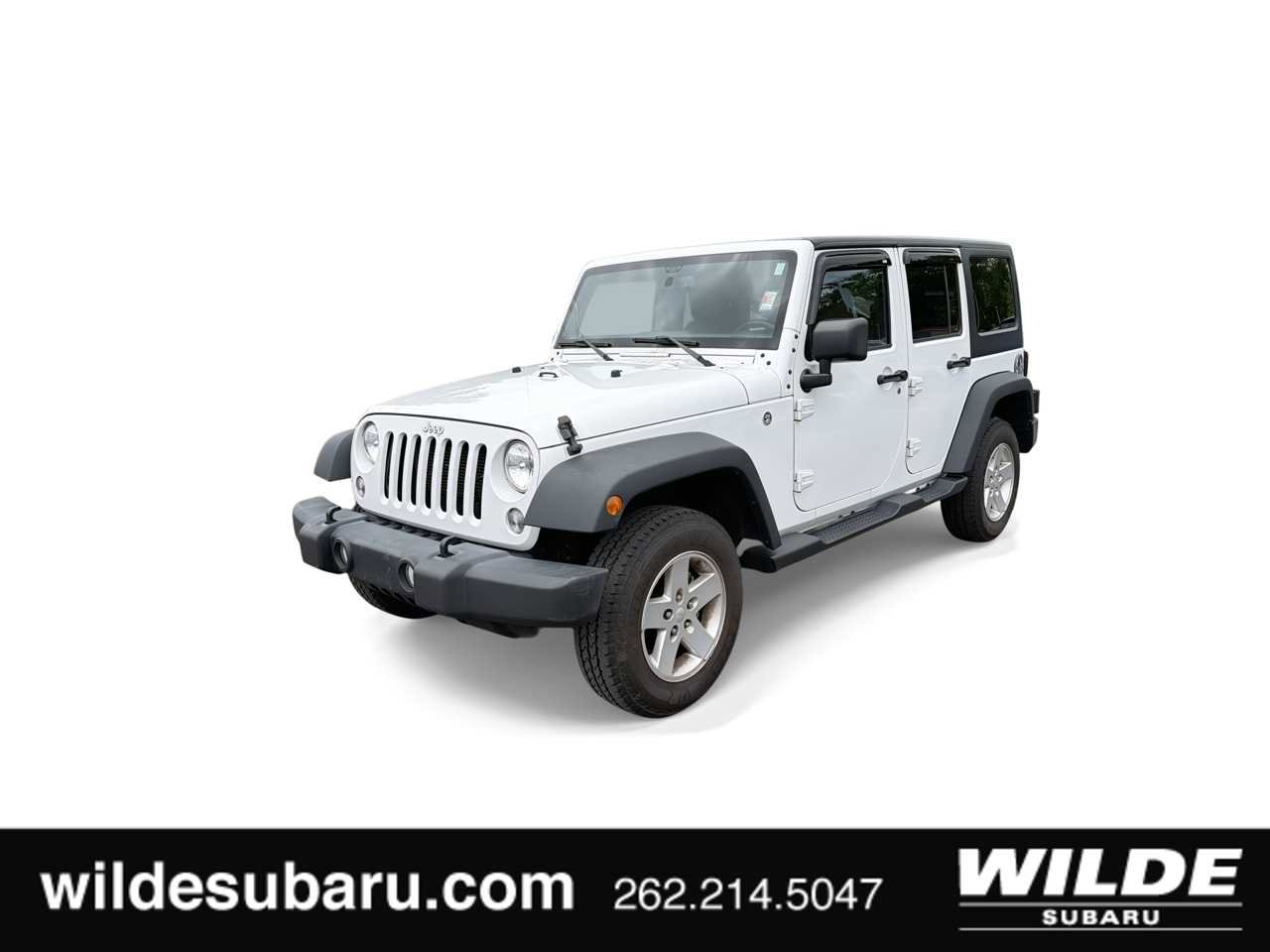 Used 2017 Jeep Wrangler Unlimited Sport w/ Quick Order Package 24S