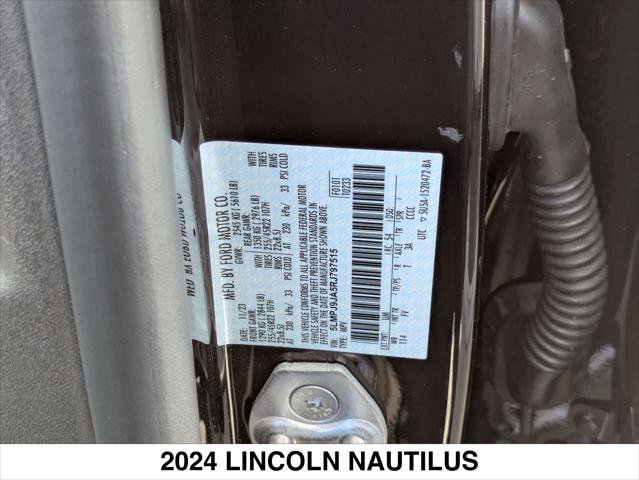 Used 2024 Lincoln Nautilus Black Label w/ Jet Appearance Package (87T) image 30