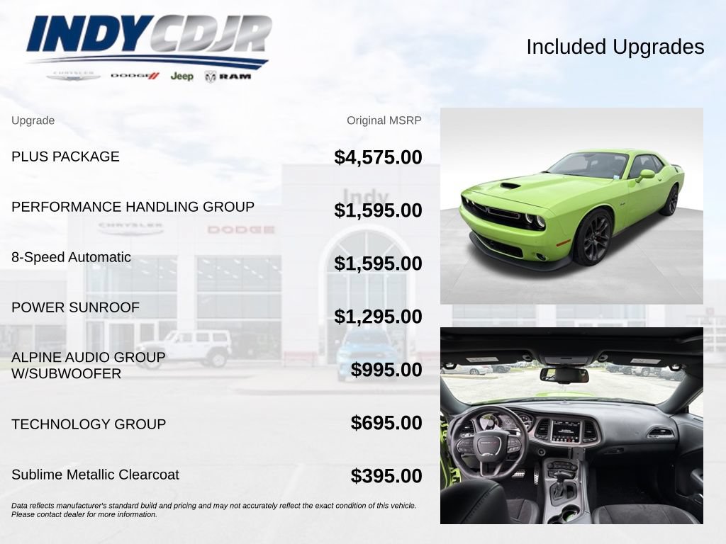 Used 2023 Dodge Challenger R/T w/ Plus Package RWD image 4