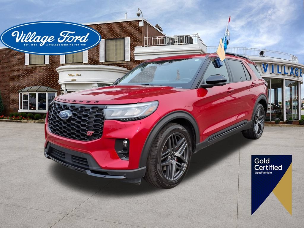 Certified 2025 Ford Explorer ST AWD/4WD image 1