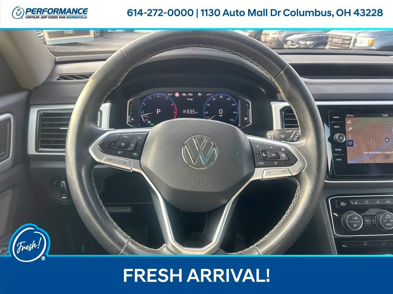 Used 2021 Volkswagen Atlas SEL Premium AWD/4WD image 21