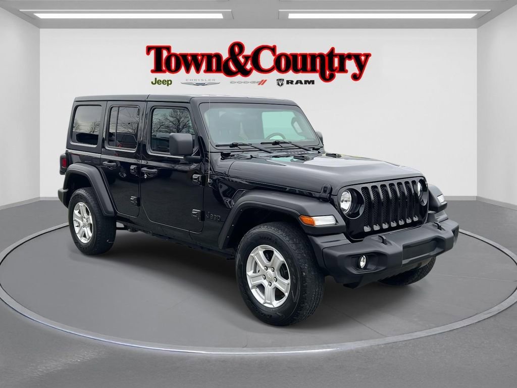 Certified 2022 Jeep Wrangler Unlimited Sport image 1