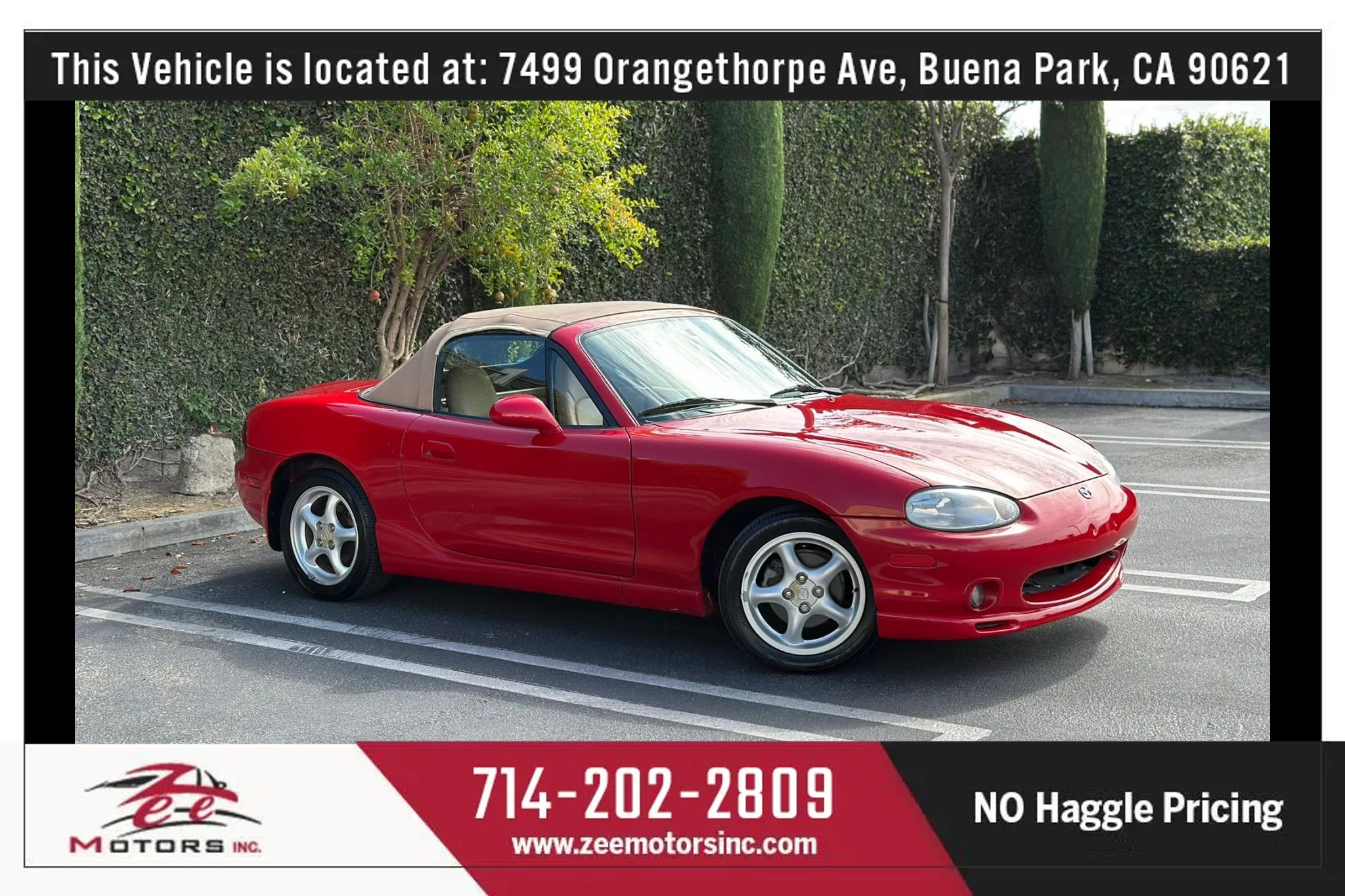 Used 2000 MAZDA MX-5 Miata RWD image 3