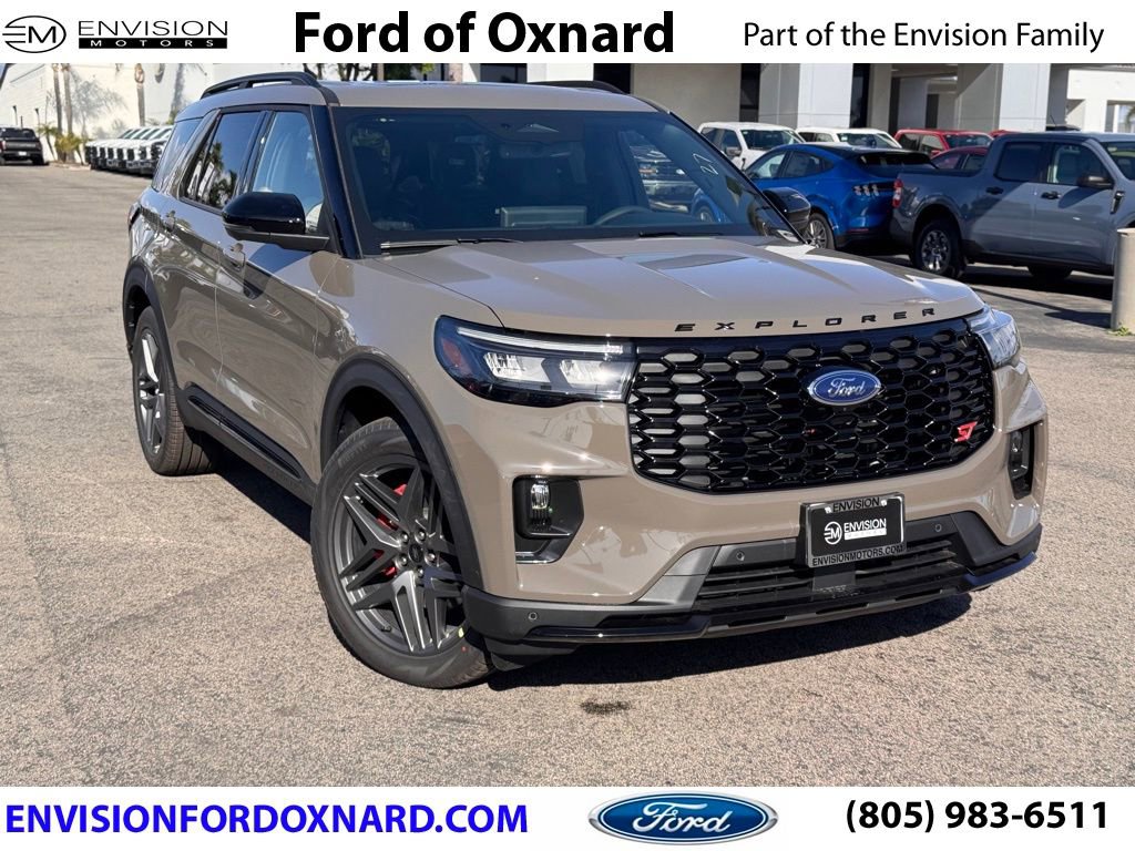 New 2026 Ford Explorer ST w/ Sun And Sound Package