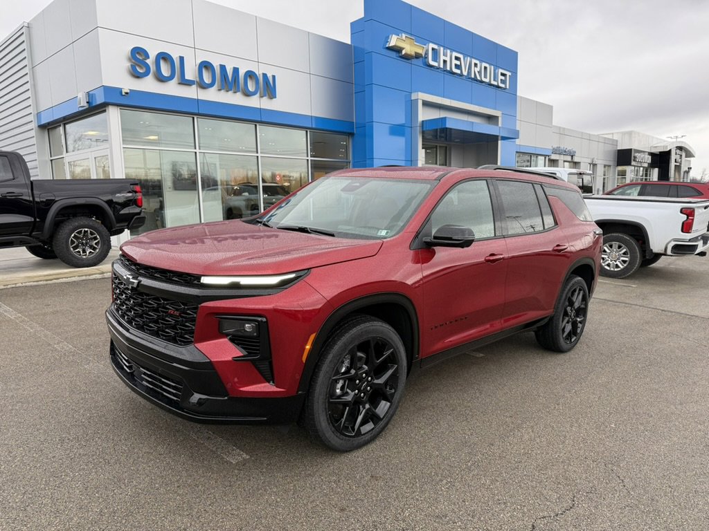 New 2026 Chevrolet Traverse RS image 1