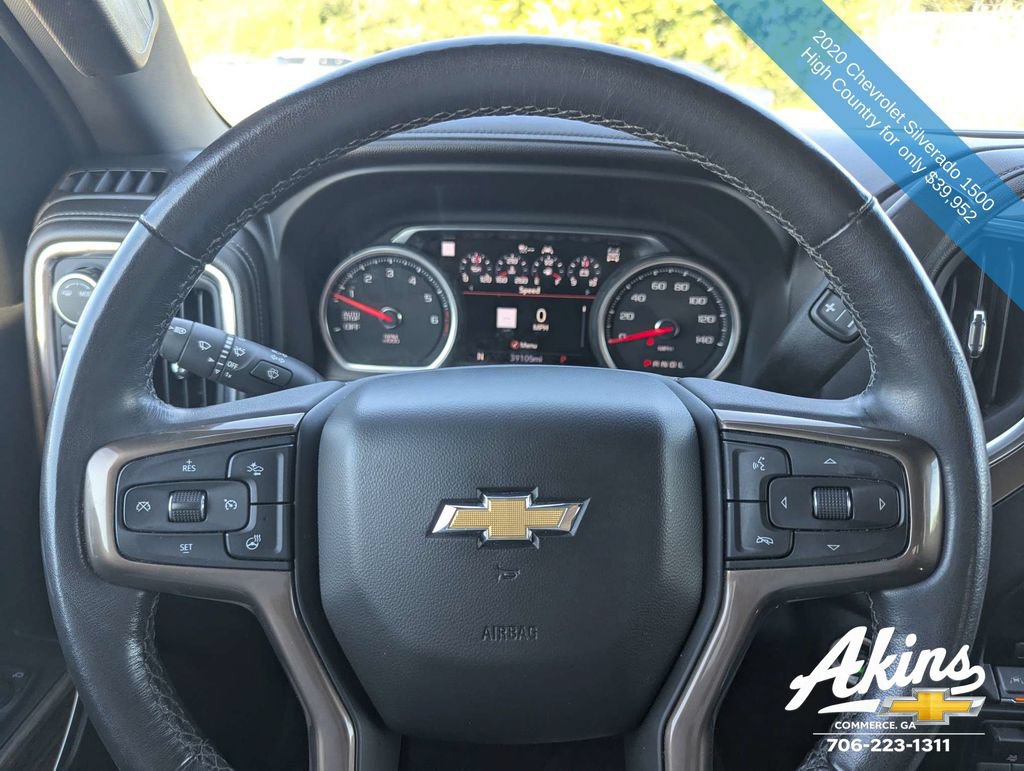Used 2020 Chevrolet Silverado 1500 High Country w/ Technology Package AWD/4WD image 30