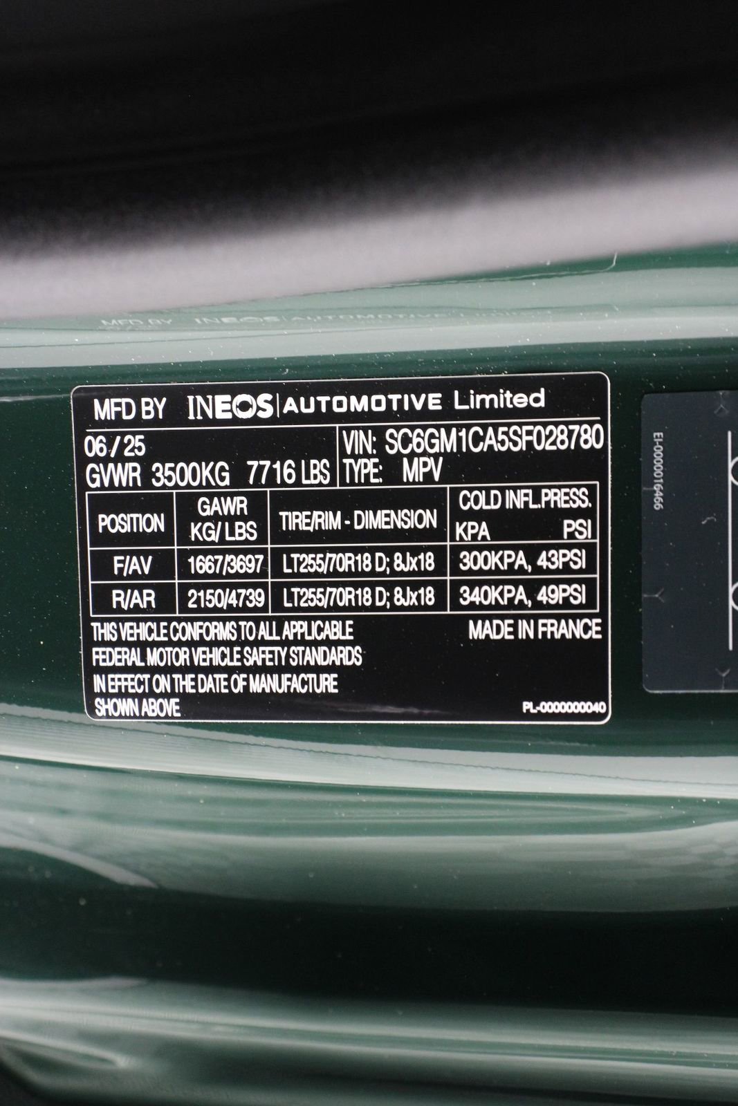 New 2025 INEOS Grenadier Fieldmaster Edition image 22