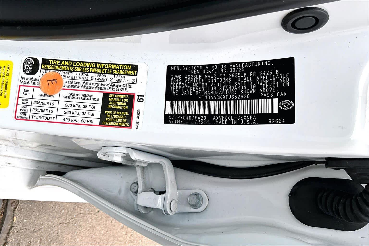 Used 2026 Toyota Camry LE FWD image 34