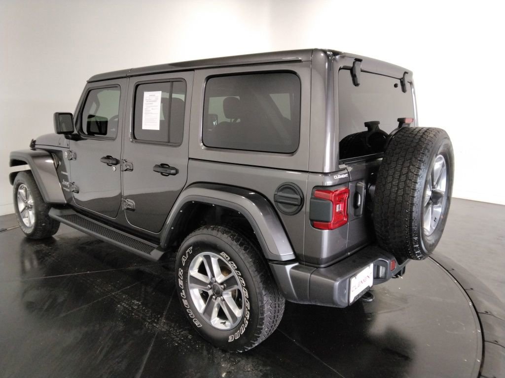 Used 2021 Jeep Wrangler Unlimited Sahara w/ Uconnect 4C Nav & Sound Group image 8
