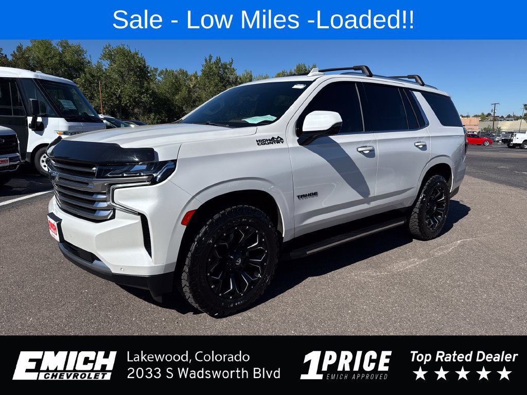 Used 2021 Chevrolet Tahoe High Country