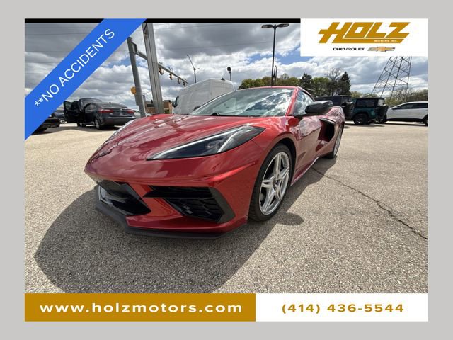 Certified 2023 Chevrolet Corvette Stingray Convertible w/ Z51 Performance Package RWD image 1