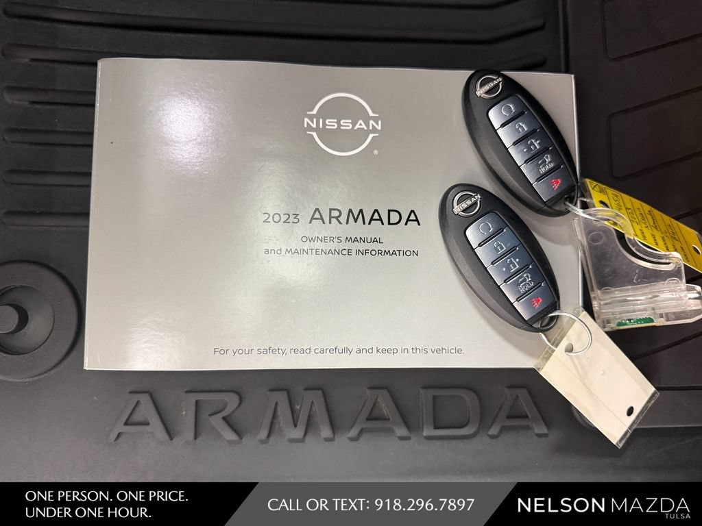 Used 2023 Nissan Armada SL w/ Captain's Chairs Package RWD image 57