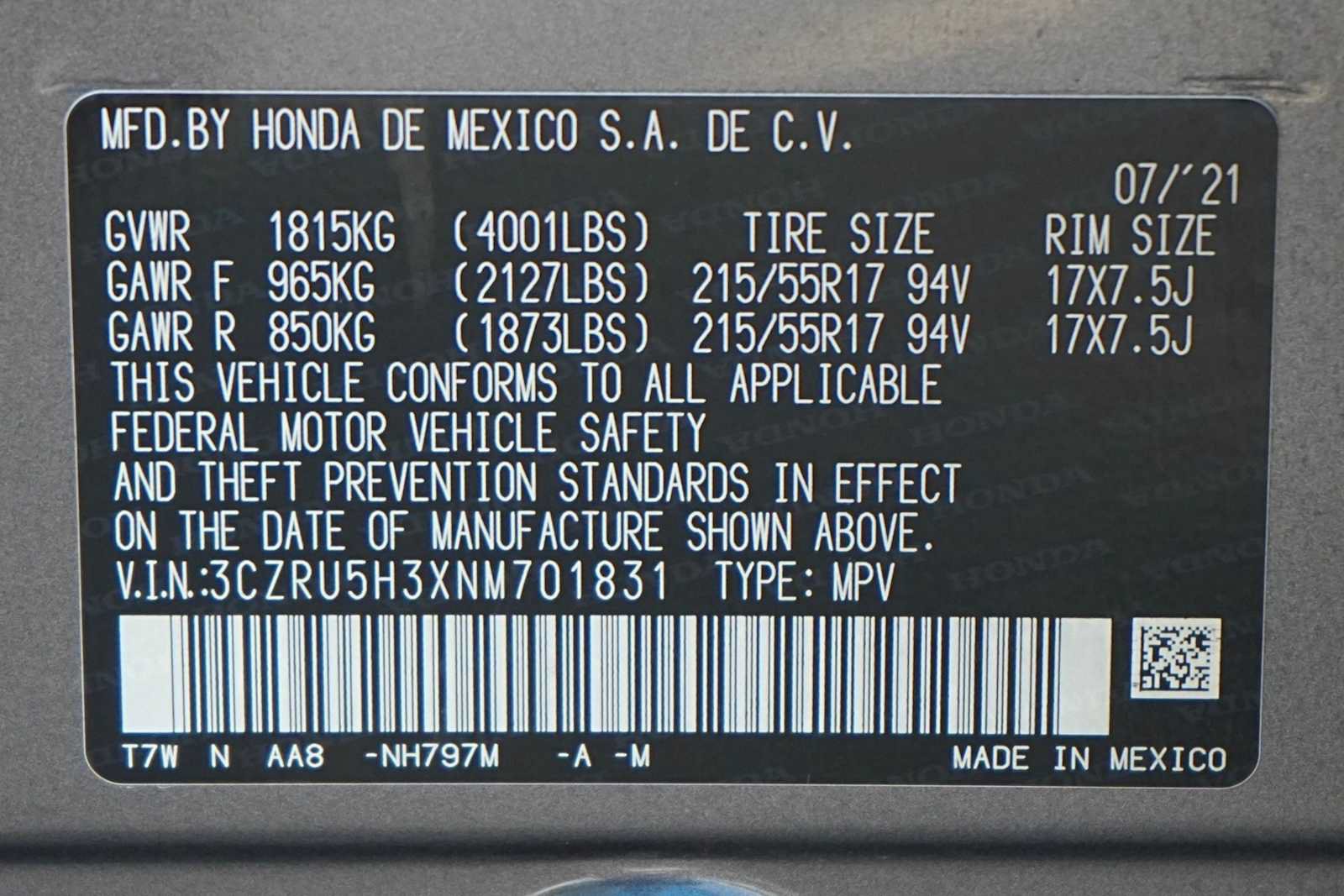 Used 2022 Honda HR-V LX image 30