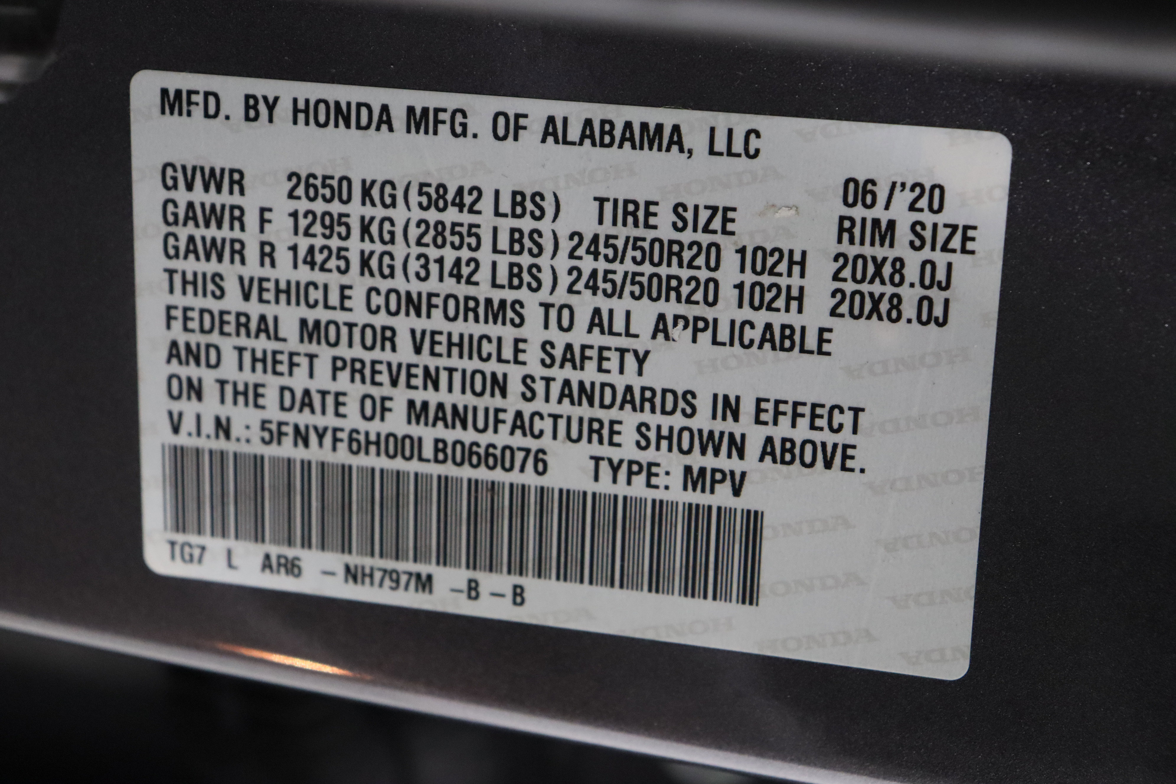 Used 2020 Honda Pilot Elite image 48