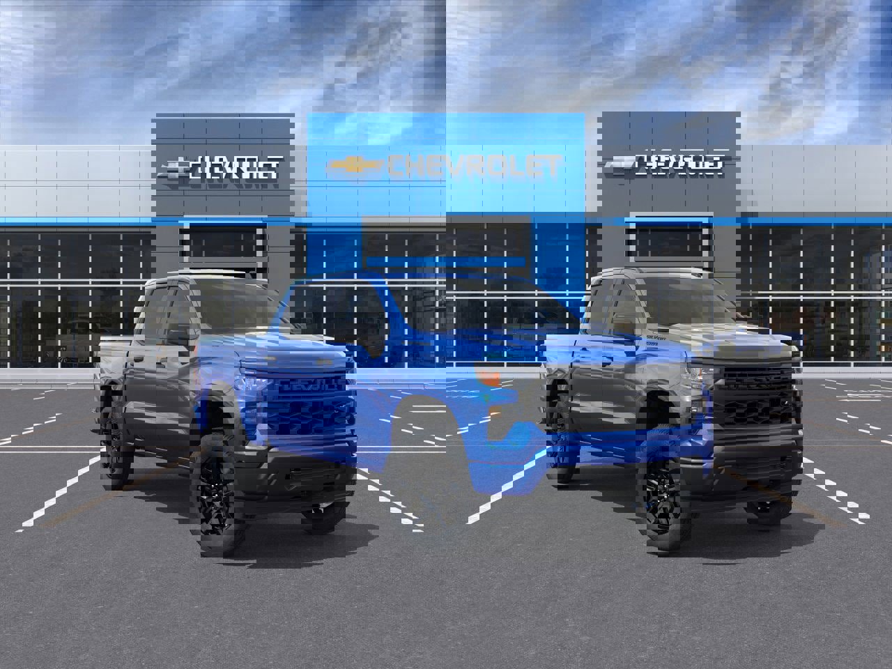 New 2026 Chevrolet Silverado 1500 Custom w/ LPO, Dark Essentials Package image 1