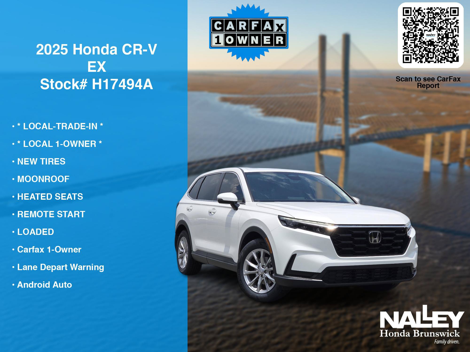 Certified 2025 Honda CR-V EX image 7