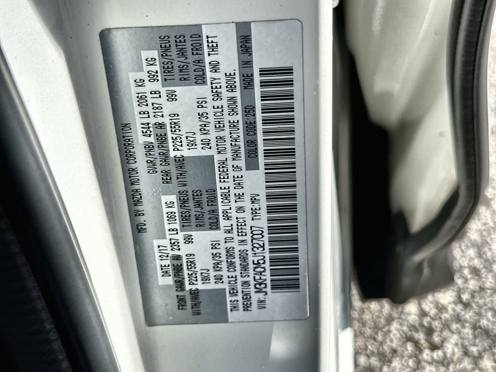 Used 2018 MAZDA CX-5 Touring w/ Preferred Equipment Package FWD image 24