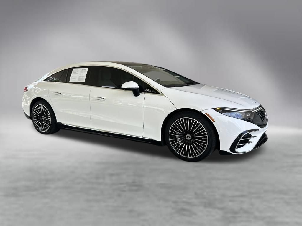 Used 2022 Mercedes-Benz EQS 450+ Sedan w/ Exclusive Trim Package video 2