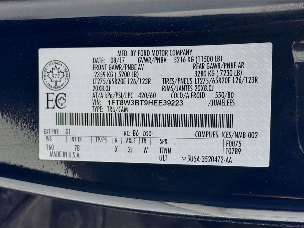 Used 2017 Ford F350 Platinum w/ Platinum Ultimate Package image 31