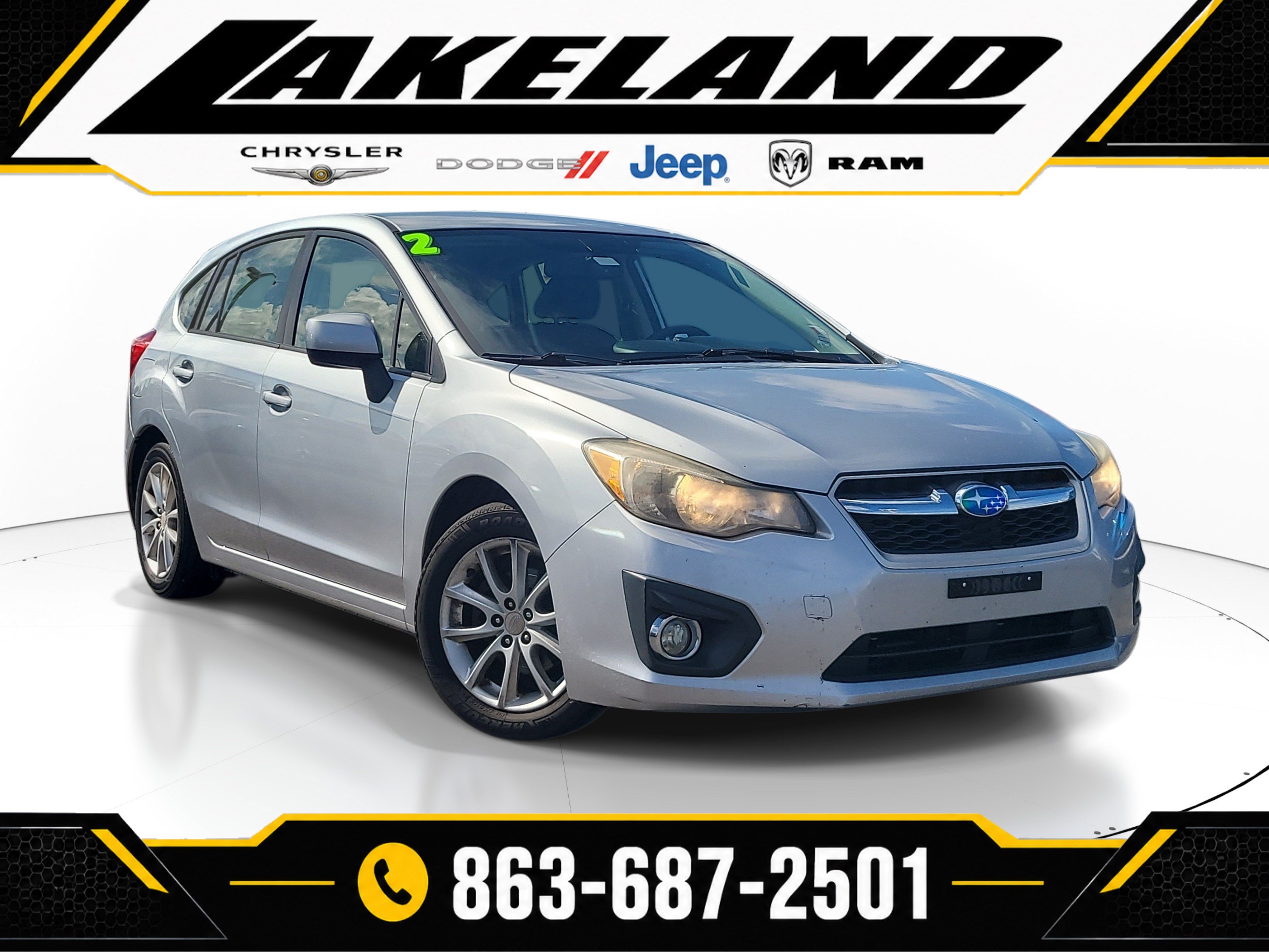 Used 2012 Subaru Impreza 2.0i Premium w/ Popular Pkg 1