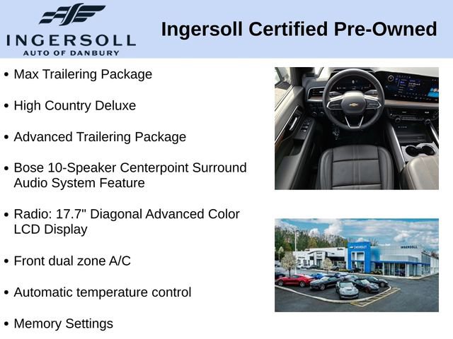 Used 2025 Chevrolet Tahoe High Country AWD/4WD image 10