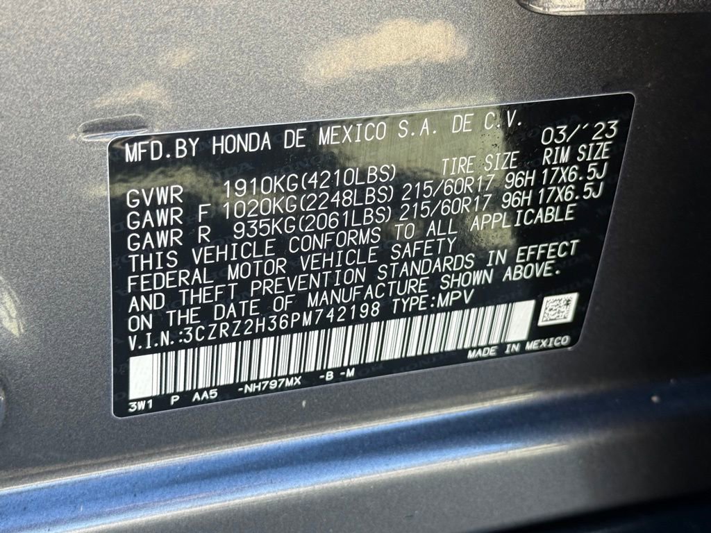 Used 2023 Honda HR-V LX image 28