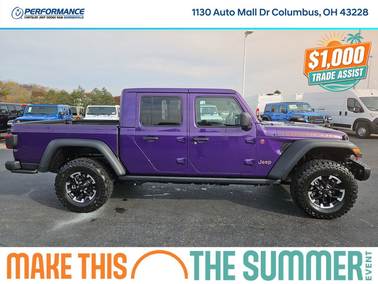 New 2026 Jeep Gladiator Rubicon w/ Steel Bumper Group AWD/4WD image 9