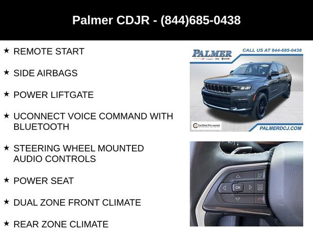 Certified 2021 Jeep Grand Cherokee L Laredo w/ Luxury Tech Group I image 18