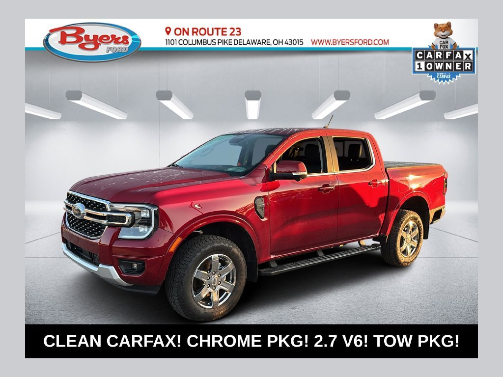 Used 2025 Ford Ranger Lariat w/ Chrome Accent Package AWD/4WD image 1