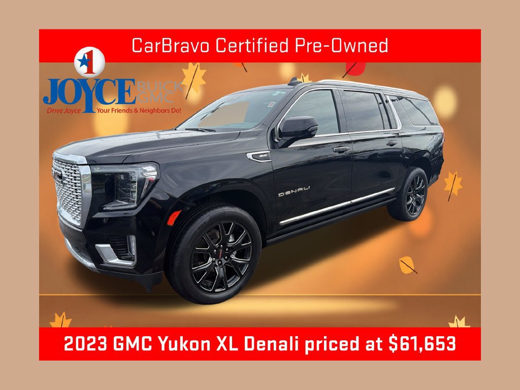 Certified 2023 GMC Yukon XL Denali w/ Denali Reserve Package