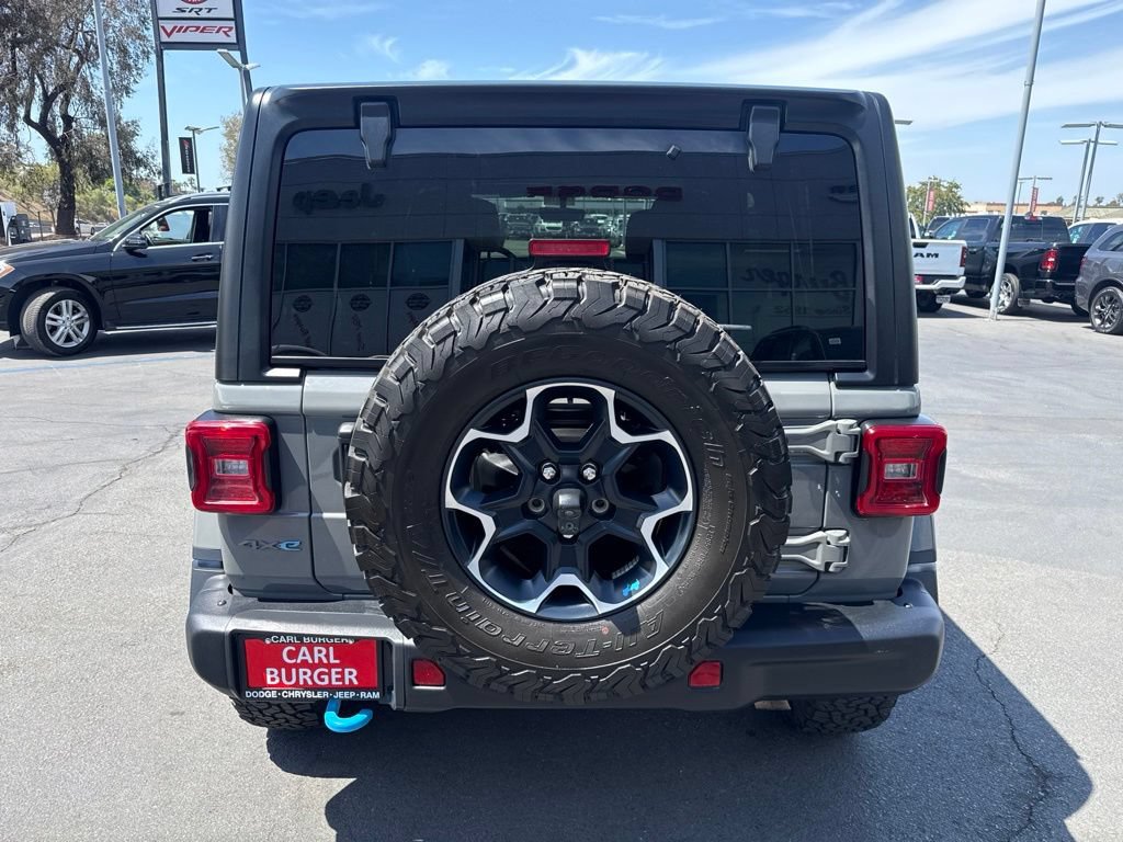 Used 2023 Jeep Wrangler Unlimited Rubicon 4xe w/ Steel Bumper Group AWD/4WD image 7