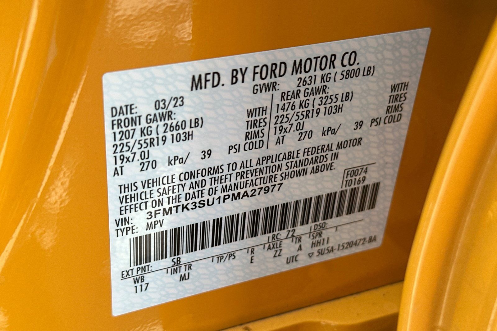 Used 2023 Ford Mustang Mach-E Premium w/ Mustang Nite Pony Package image 29