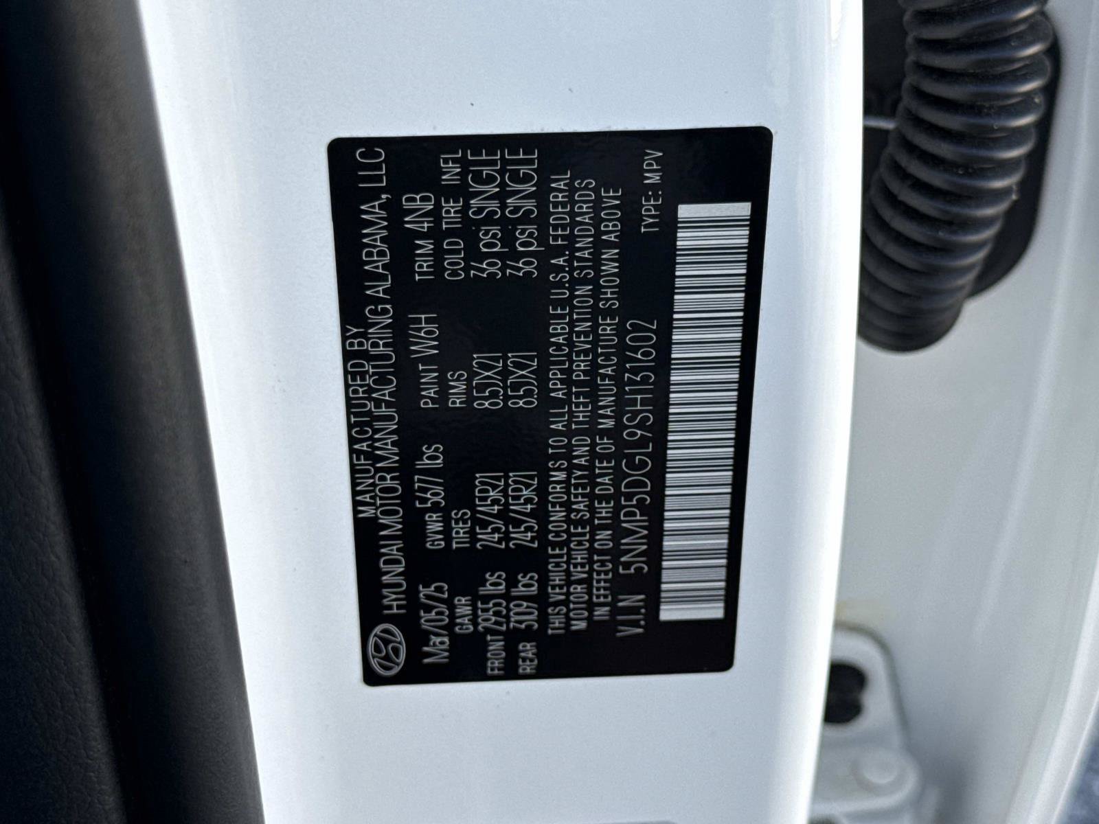 Certified 2025 Hyundai Santa Fe Calligraphy AWD/4WD image 31