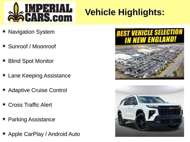 Used 2024 Chevrolet Traverse RS AWD/4WD image 7