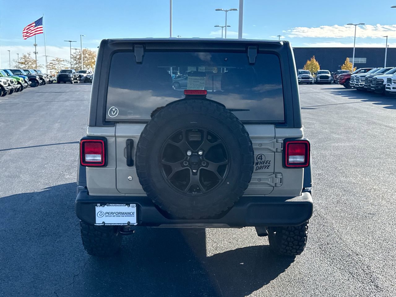 Used 2022 Jeep Wrangler Unlimited Sport image 4