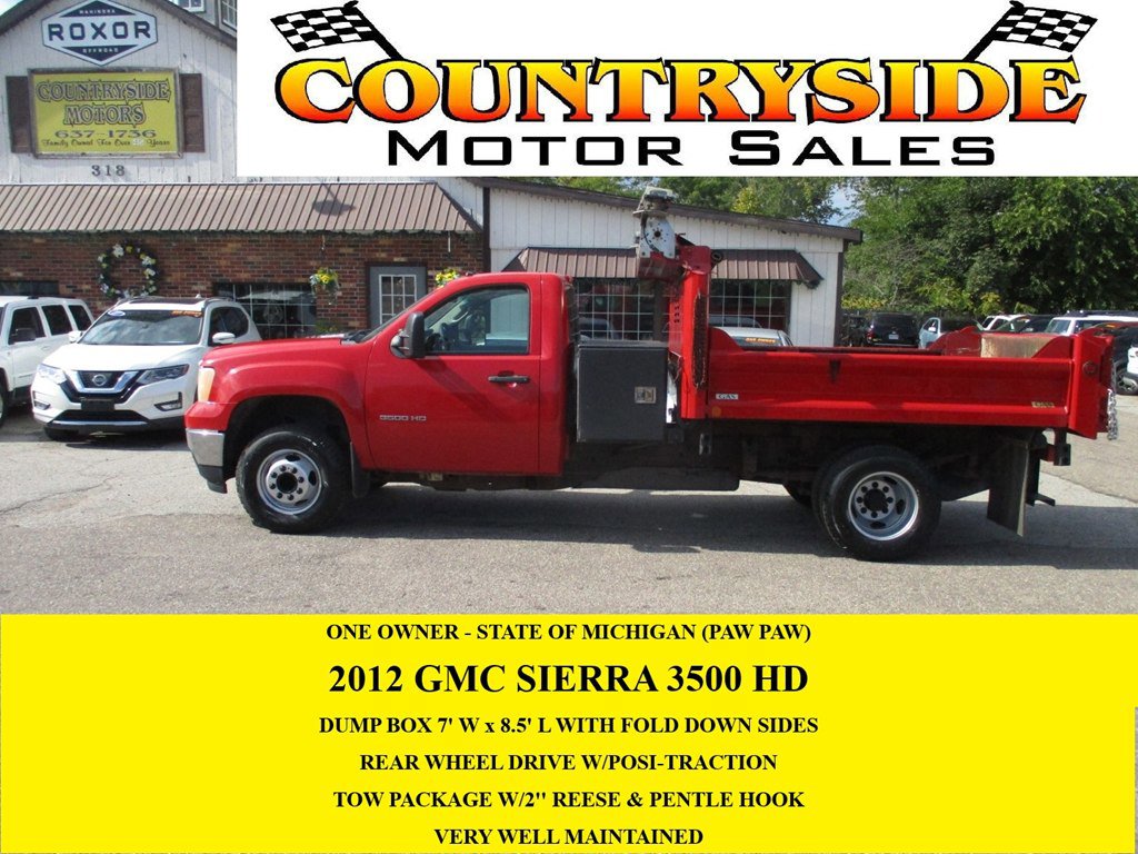 Used 2012 GMC Sierra 3500 W/T