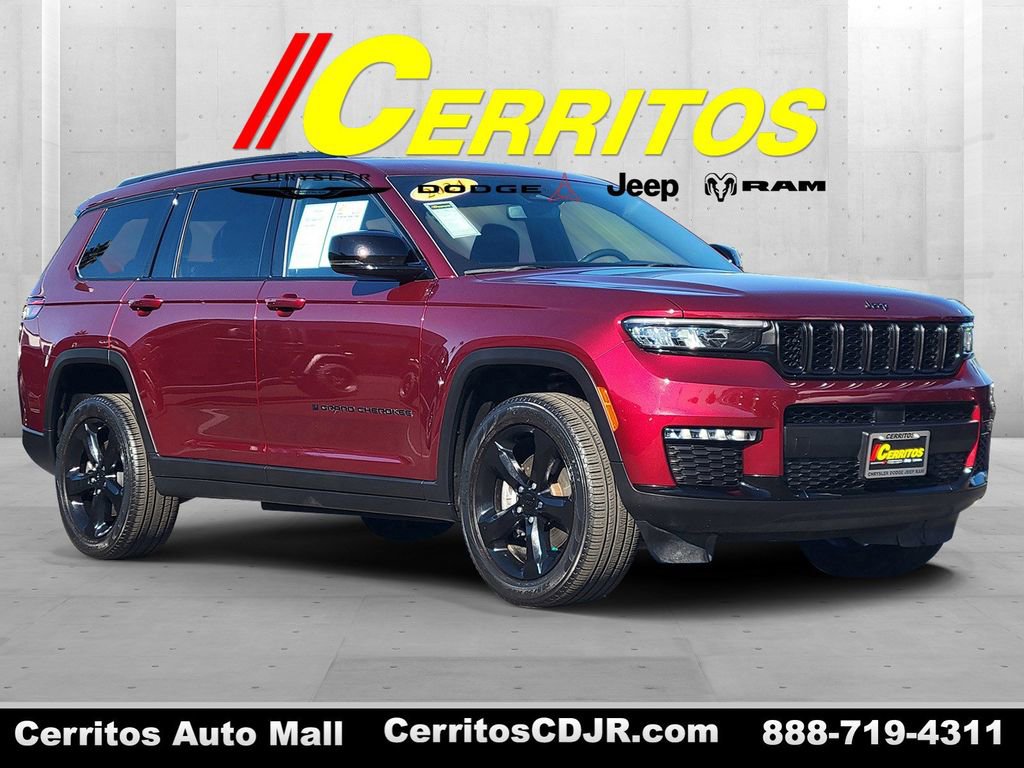 Certified 2024 Jeep Grand Cherokee L Limited w/ Black Appearance Package