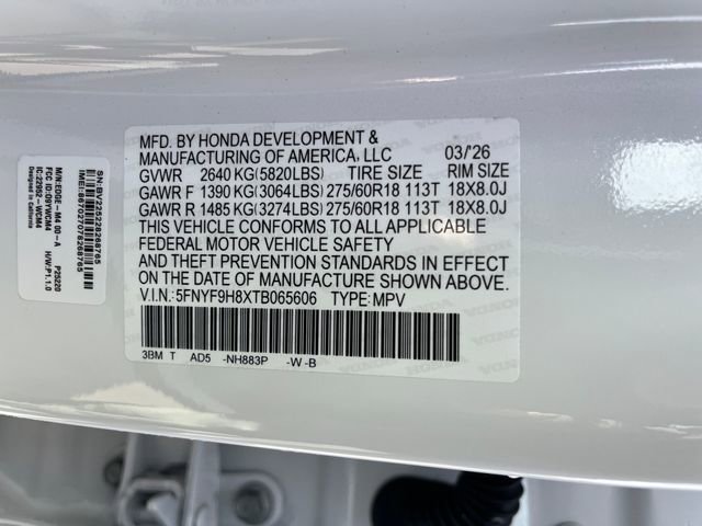 New 2026 Honda Passport TrailSport Elite image 21