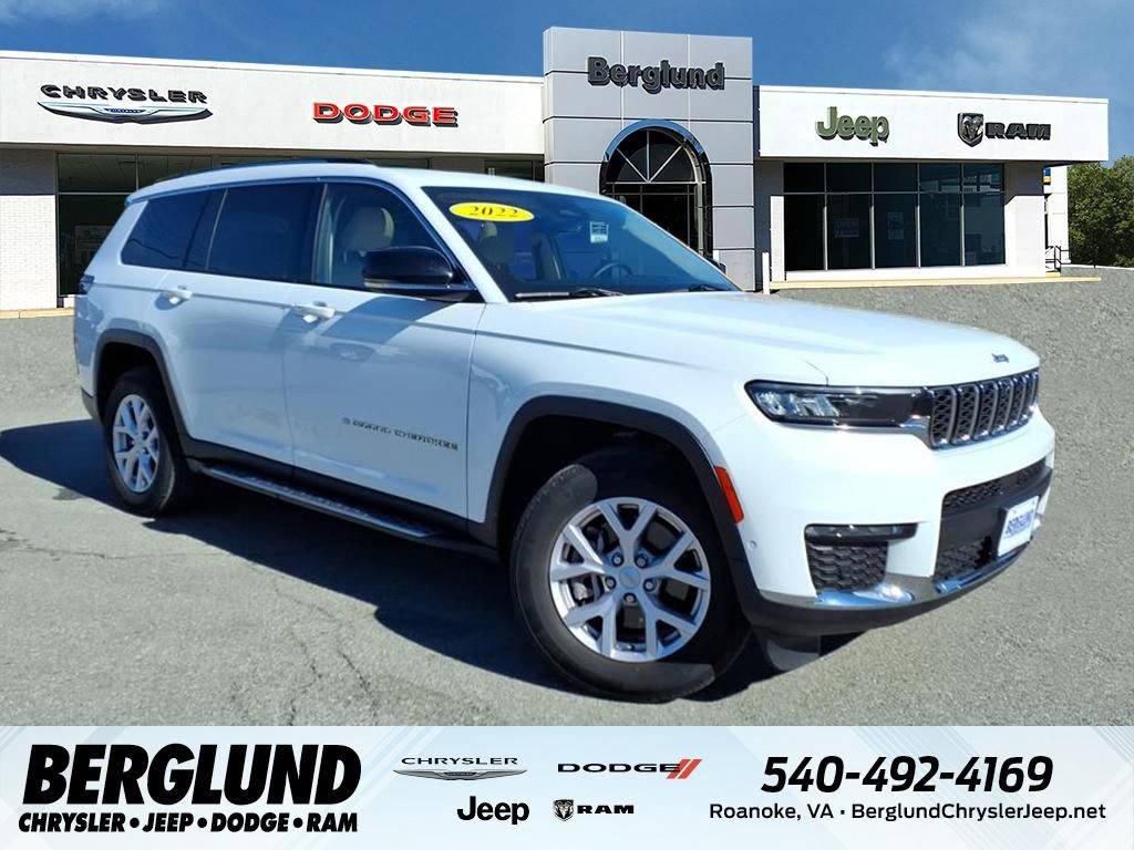 Used 2022 Jeep Grand Cherokee L Limited w/ Luxury Tech Group II