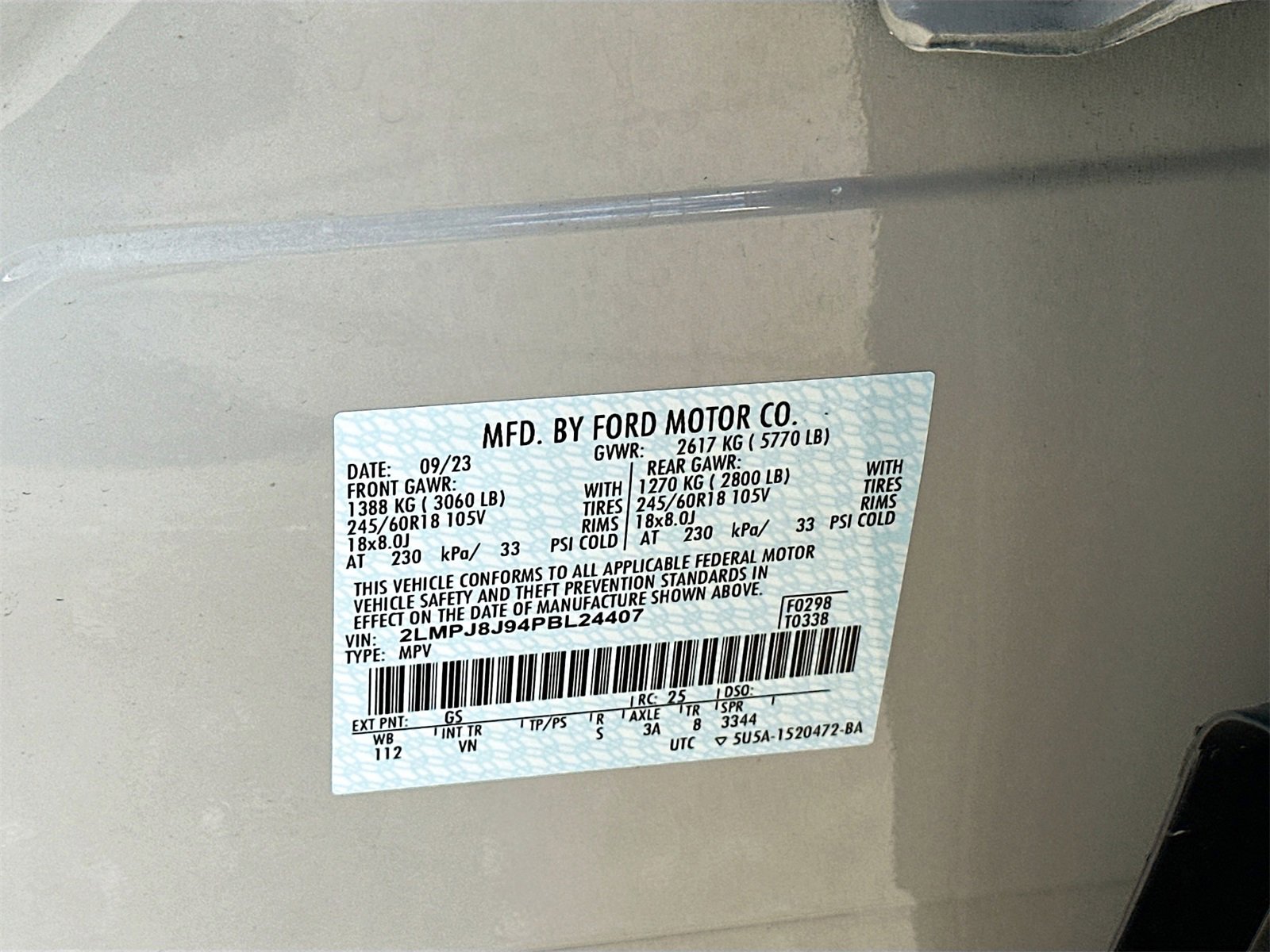 Used 2023 Lincoln Nautilus AWD w/ Premium Package image 32