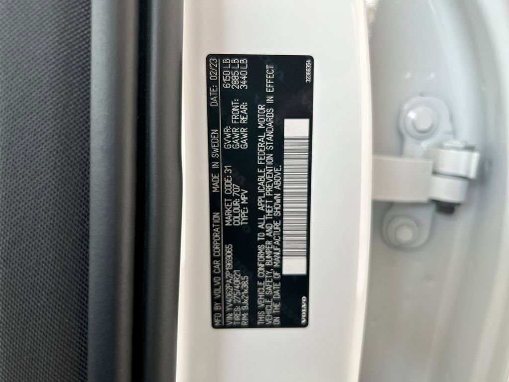 Used 2023 Volvo XC90 B6 Ultimate w/ Protection Package Premier image 54