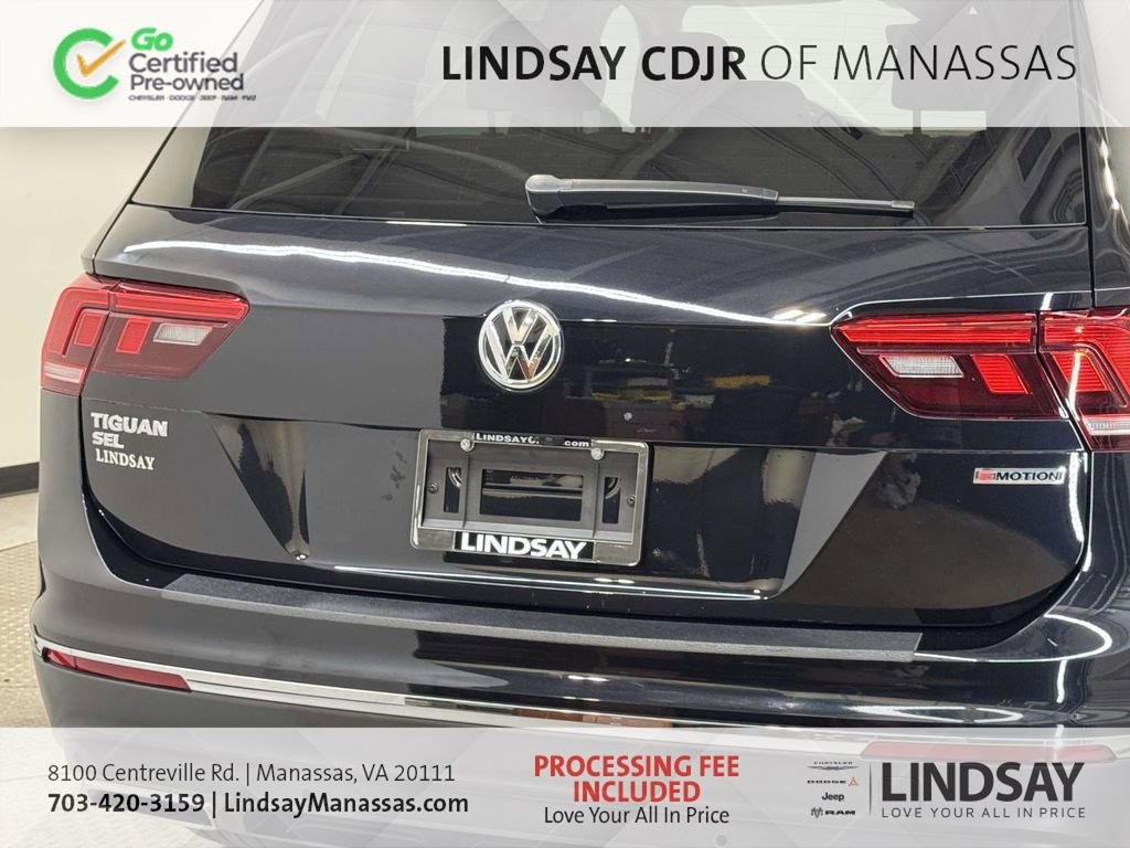 Used 2021 Volkswagen Tiguan SEL AWD/4WD image 9