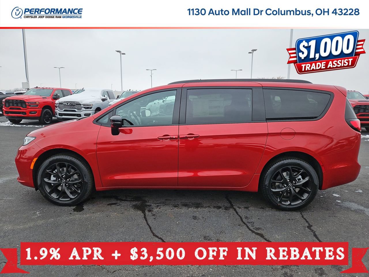 New 2026 Chrysler Pacifica Select w/ S Appearance Package AWD/4WD image 4