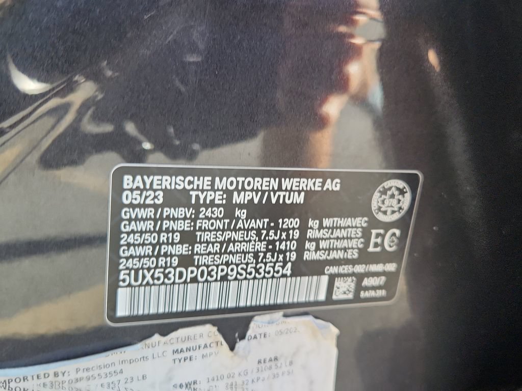 Used 2023 BMW X3 xDrive30i w/ Premium Enhanced Package AWD/4WD image 20