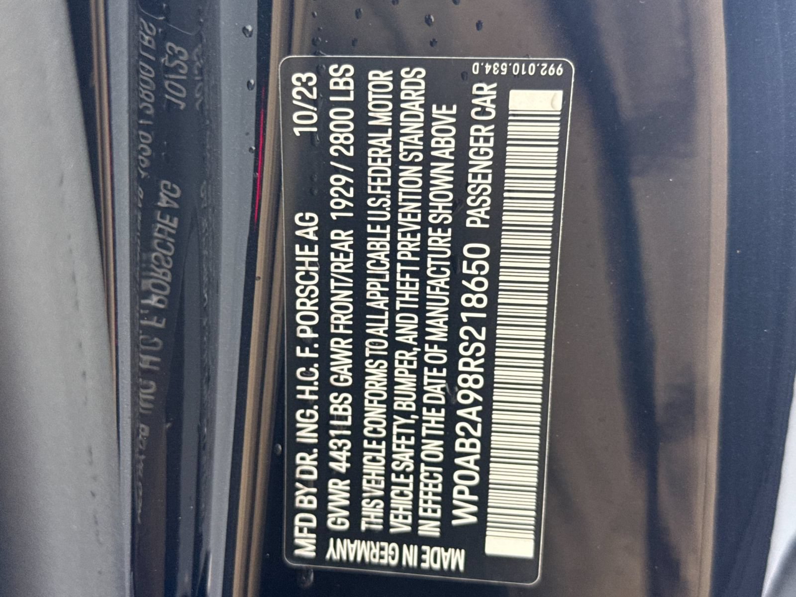 Certified 2024 Porsche 911 Carrera 4S AWD/4WD image 33