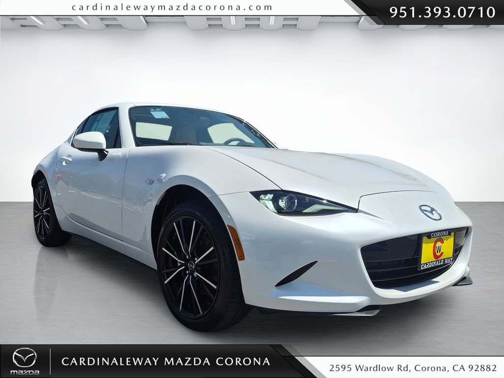 Certified 2025 MAZDA MX-5 Miata RF Grand Touring w/ Weather Package