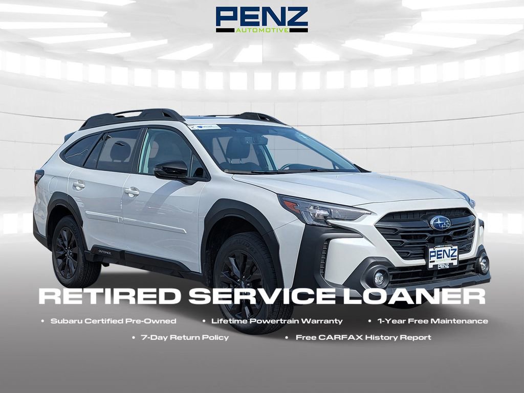 Certified 2025 Subaru Outback Onyx Edition w/ Tech Package 3 image 1